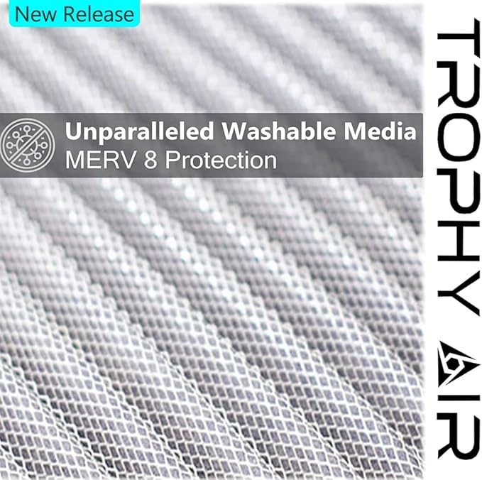 | Merv 8 | Washable Furnace Filter | Lifetime HVAC & Furnace Air Filter | Washable | Superior particle-holding Ability | Premium Quality Aluminum | 20x24x1