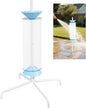 Skimzy Pool Filter Cleaner Rack - Upright Automatic Rotary Cleaning Tool for 3/4/6" Filter Cartridges | Water Saving Design, No Bending Over, DIY Operation