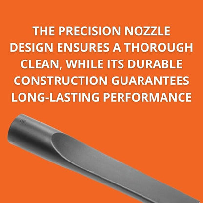 Fein Crevice Nozzle for Superior Debris Removal on Corners, Grooves and Tight Spaces - Durable and Efficient Cleaning Attachment for Turbo Wet/Dry Dust Extractors - 31345074010