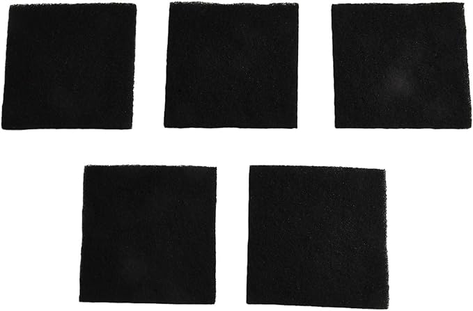 Activated Carbon for Compost Bins – Natural For Control for Indoor Use, 8x8 cm Square Air Purifying Insert, Long Lasting Replaceable Filter for Home Garden Composting Accessories