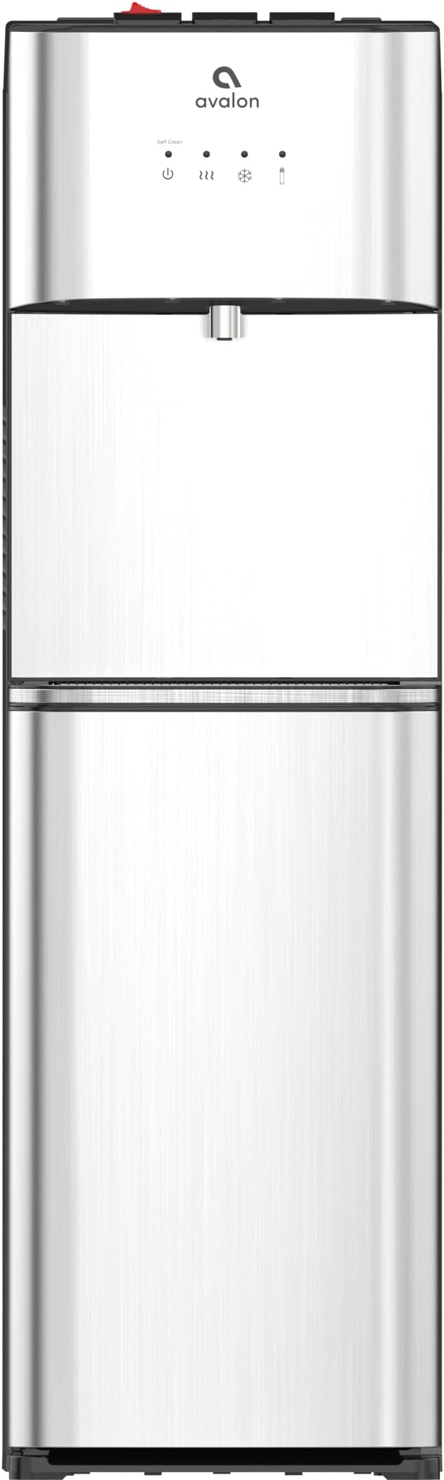 Avalon Self Cleaning Bottleless Water Cooler Water Dispenser - 3 Temperature Settings - Hot, Cold & Room Water, Durable Stainless Steel Cabinet, NSF Certified Filter- UL Listed