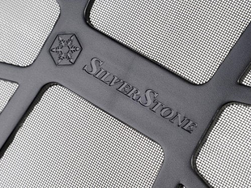 SilverStone Technology 320mm x 155mm Magnetized Fine Mesh Fan Filter for Dust Reduction Ideal for use with 240mm/ 280mm Intake Fans SST-FF142B-USA