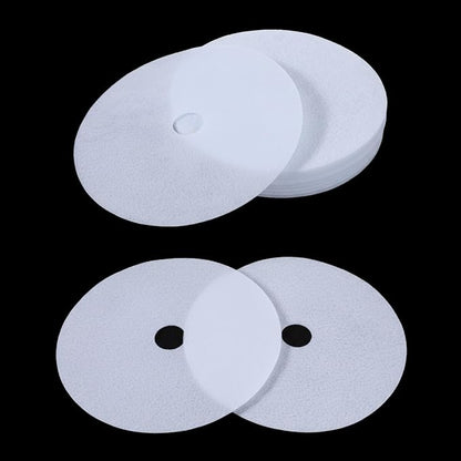 10 PCS Universal Cloth Dryer Exhaust Filter, High-Efficiency Lint Traps Air Intake Paper Filters Portable Dryers Replacement Parts Universal Cotton and Paper Filter Discs for Dryer