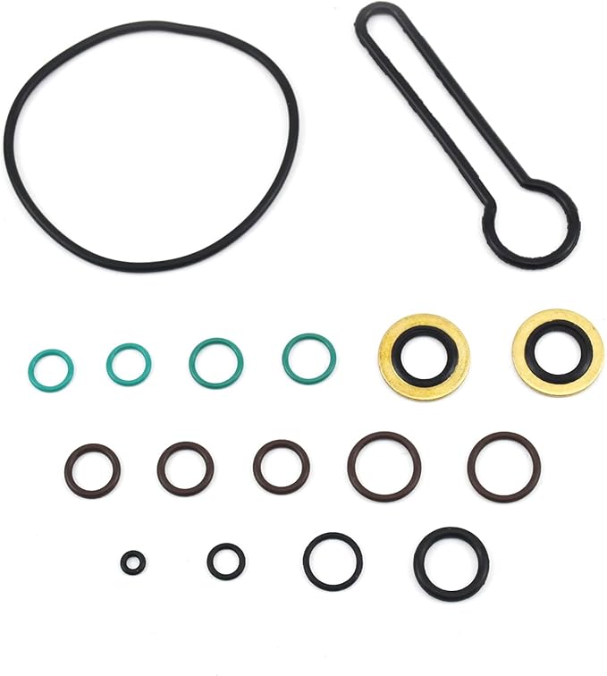 Fuel Bowl Seal Kit 3C3Z-9C165-AA for Ford 2003-2007 F250 F350 Super Duty and 2003-2007 Ford Models, Fuel Filter Housing Seal Kit