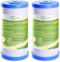 AQUALINK PP10BB-CC 5 Micron 10" x 4.5" Whole House Sediment Activated Carbon Water Filter Replacement for GE FXHTC, GXWH40L, GXWH35F, GNWH38S, RFC-BBSA, W50PEHD, DuPont WFHD13001