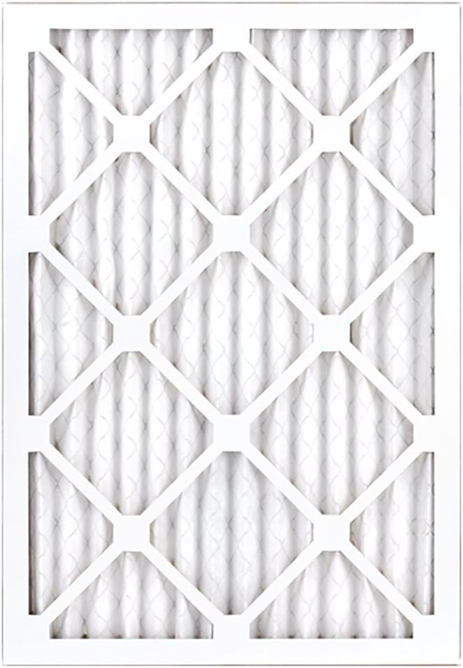 AIRx DUST 14x20x1 MERV 8 Pleated Air Filter - Made in the USA - Box of 6