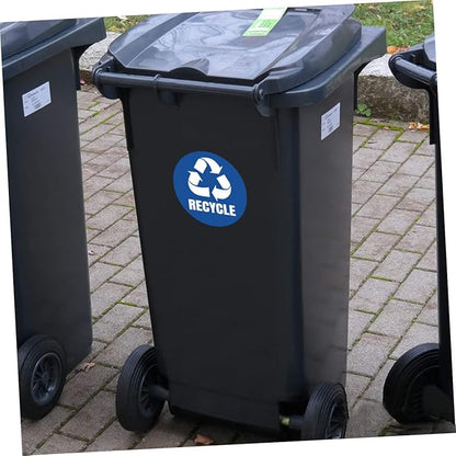 Recycle Decals for Trash Can Waste Bin Sticker Waste Sorting Decals Remind Sorting Habit