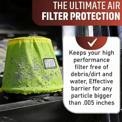 FILTERWEARS Pre-Filter F102Y For SPECTRE 8131 8132 8136 8138 K&N RG-1001