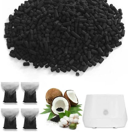 2 Pounds(4-Pack) Odor Absorbing Filter Refills for Lomi Smart Waste Kitchen Composter, Activated Charcoal Refills Compatible with Lomi Kitchen Composter