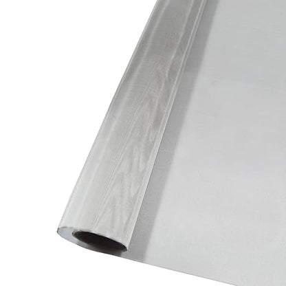 304 Stainless Steel Mesh 150Mesh, 15.7"x47.2"(40x120cm) Metal Mesh Screen, Woven Fine Wire Mesh Easy to Cut for Filter Mesh, Filtration Cloth and DIY Project