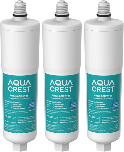 AQUACREST AP431 Replacement Cartridge for Aqua-Pure AP430SS, Whole House Water Scale Inhibition System, Helps Prevent Scale Build Up On Hot Water Heaters and Boilers, Pack of 3