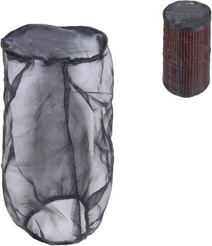Air Filter Cover Large Dustproof Protective for Harley Davidosn Touring Model Universal Cold Air Intake Filter Sock Air Filter Wrap, 1 Pack