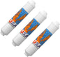 IPW Industries Inc-Omnipure - (K2521-BB) - 10" x 2" 10 Micron Carbon Block Inline Filter 1/4" NPT 3 Pack