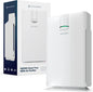 HATHASPACE HSP002 True HEPA Air Purifier for Home, Removes 99.9% of Dust, Smoke, Pet Dander, Odors, VOCs, Covers Up to 1500 Sq. Ft, Quiet Air Cleaner with Smart Sensor for Bedroom & Large Rooms