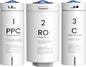 GLACIER FRESH PPC/C/RO Filter Replacement for GFU03 Reverse Osmosis System