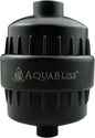 AquaBliss High Output Revitalizing Shower Filter - Reduces Dry Itchy Skin, Dandruff, Eczema, and Dramatically Improves The Condition of Your Skin, Hair and Nails - Matte Black (SF100-BK)