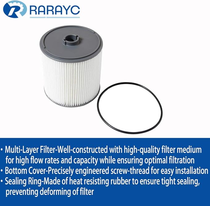 6.7L Cummins Fuel Filter Water Separator set for 2019 2020 2021 2022 2023 2024 Ram Turbo Diesel Engines 68157291AA 68436631AA and Oil Filter 5083285AA