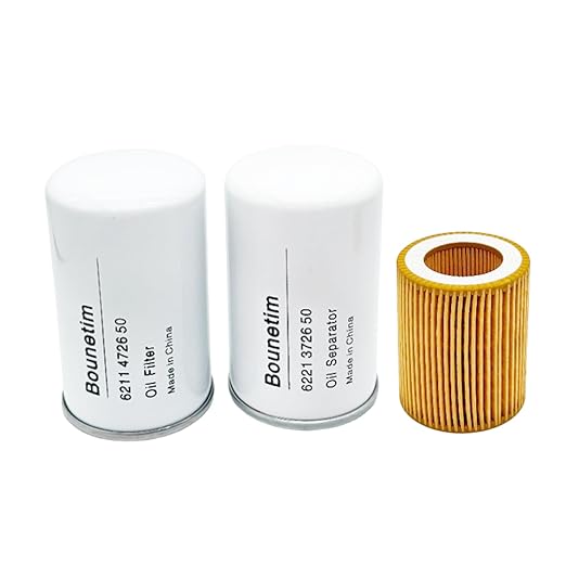 2200902301 Filter Kit Compatible with Atlas Copco, Quincy Chicago Pneumatic Air Compressor Replacement Part, Replace 2200-9023-01, QGS, QRS