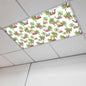 Fluorescent Light Covers for Ceiling Lights Deserts Camels Magnetic Light Filters 1 Pack 4x2 ft Southwest Date Trees Ceiling Lights Cover for Classroom Office School Home Drop Lamp Decor