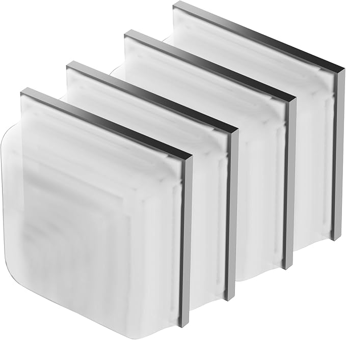 FoxAlien Dust Filter Bag for 800W Desktop Dust Collector HFS-800, Disposable Dust Bag Reusable Filter Set (4 Pack)