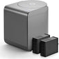 Airthereal Revive Electric Kitchen Composter, SHARKSDEN Tri-Blade, Turn Food Waste and Scraps into Dry Compost Fertilizer for Plants, R500 Gray