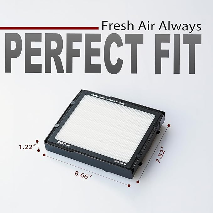 Cabin Air Filter for Toyota RAV4 Camry Corolla Highlander Sienna Prius Avalon(2018-2025) Lexus RX NX ES UX,Dual layer Air Filter Replacement with Activated Carbon