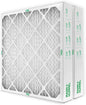 Mann+Hummel 20x20x4 MERV 8 Pleated HVAC AC Furnace Air Filters. 2 Pack. (Exact Size: 19.5 x 19.5 x 3.75 Inches)