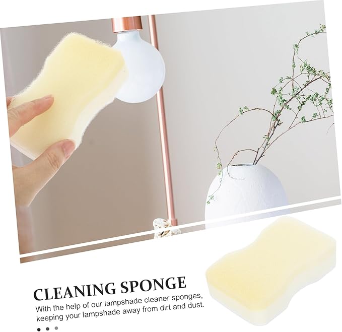 45pcs Reusable Lampshade Cleaning Sponges for Dust Removal Dry Cleaning Tool for Lamps Artworks and Home Decor