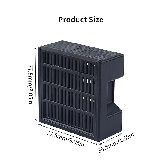 FYSETC Replacement Parts for Kobra S1 Combo: Activated Carbon Air Filter Reduce Fumes Fit for S1C 3D Printer