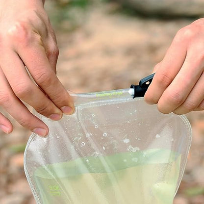 Miniwell Filter Straw Water Purification System for Hiking, Camping and Survivalism - TUV Approved Mini Water Filter with 99.9% Bacteria Elimination Rate