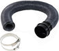 FumeClear Duct Hose fume extractor retractable heat resistant duct hose, 78 inches long. (50mm Diameter) Suitable for laser engraving machine enclosures with connection ports of less than 50mm.