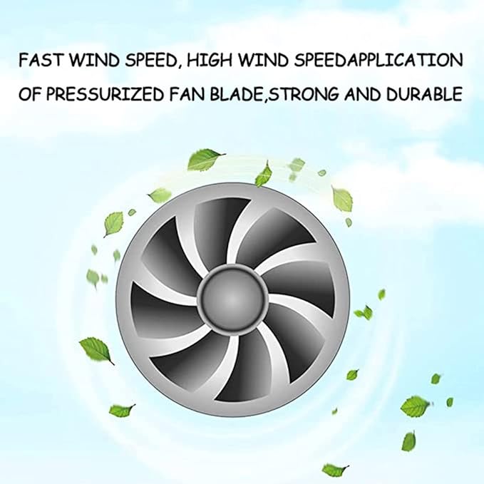 Inline Extractor Duct Fan with Speed Controller 3 Inch/75mm Air Diffuser Booster 10W 12V Air Circulation Blower for Greenhouse Attic Wardrobe