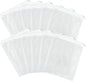 12 Pcs Fish Tanks Filter Media Bags, Aquarium Filter Media Bags with Zipper Reusable for Activated Carbon, Ceramic Rings, Bio Balls, Biological Filtration