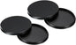 PATIKIL 46mm Lens Cap, 2 Pack Camera Lens Cap Cover Universal Front Metal Lens Filter Stacks Cap Protective Case for 46mm Camera Circular Polarizing Fader ND Filter, Black