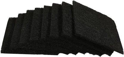 Resinta 8 Pack Activated Carbon Compost Caddy Filters Kitchen Compost Collector Replacement Filters Compatible with ECO 2000 Compost Collector (0.2 Inch Thickness)