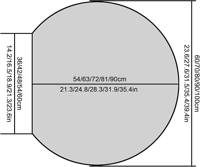 Half circle mirror，half circle mirrors for wall，half moon mirrors for wall，Dimmable LED Vanity Mirror Half Circle,Illuminated Mirror with Demister Pad, Anti-fog bathroom mirror，3 colours dimmable(Warm