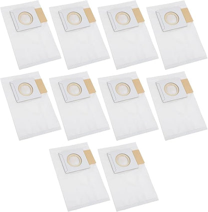 5-Layer Electrostatic Fleece 197903-8 Filter Bags With Rubber Seal For 36V 18V X2 Backpack Vacuum XCV05 XCV09 XCV10 Dust Collection 4-Pack ﻿(10 PACK)
