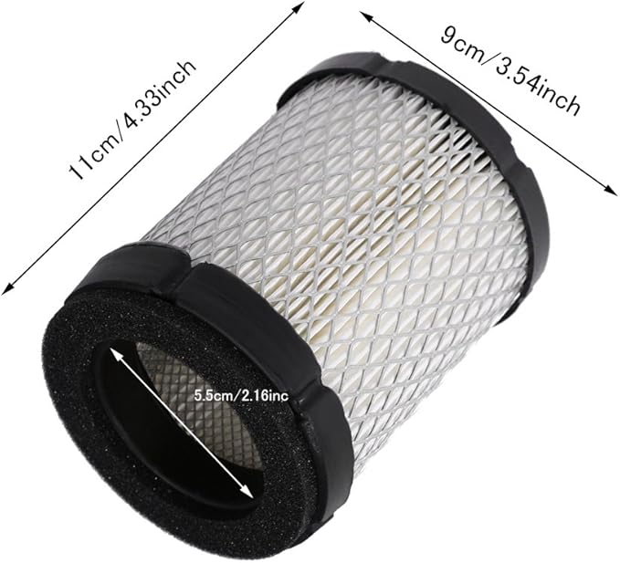 140-3280 Air Filter Replacement for ONAN Part 140-3280 140-3295 140-2852 48-2017 for Micro Quiet 3600 4000 Generator Air Cleaner Element for Lawn Mower compatible with Camp Power QG RV