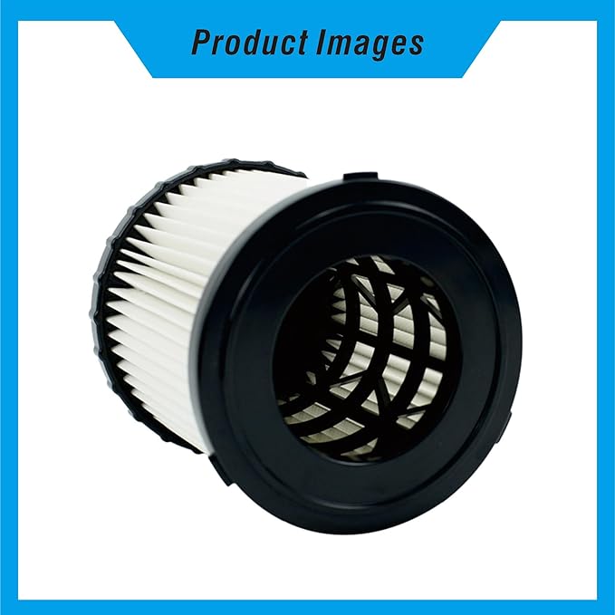 Suitable for DeWalt DCV580/DCV581H Vacuum Filter Replacement, Pack of 2