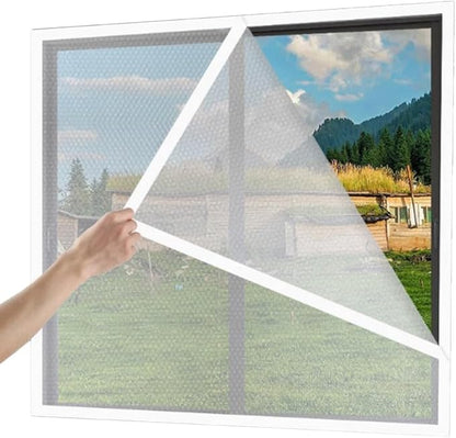 PVC Window Insulation Film 120x150cm Double Thickened 4mm Bubble Wrap Thermal Curtain for Doors and Windows, Transparent Weatherproof Soundproof Draft Stopper with Self-Adhesive