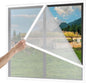 PVC Window Insulation Film 120x150cm Double Thickened 4mm Bubble Wrap Thermal Curtain for Doors and Windows, Transparent Weatherproof Soundproof Draft Stopper with Self-Adhesive