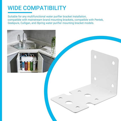 Whole House Mounting Bracket,Housing Mounting Metal Bracket,for 10" and 20" Water Filter Housing, Compatible with Pentek 244047, 150578, MC-1A, 150061