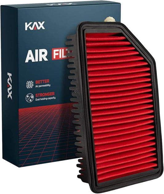 KAX Premium Engine Air Filter, GAF016 (CA11206) Replacement for Hyundai Accent, Veloster 2012-2017, Kia Rio, Soul 2012-2019 - Protect Engine Performance