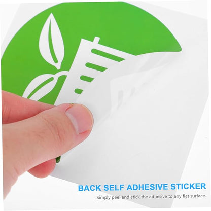 12pcs Waste Sorting Stickers Trash Can Recycling Decals Self-Adhesive Labels for Environment Protection