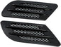 Universal Car Hood Scoop Air Intake Vent Cover Compatible With Golf 4 5 6 7 Compatible For Mazda CX5 Compatible For BMW F10 F30 E90(Black)
