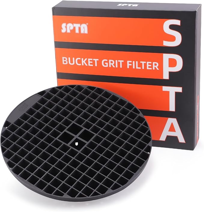 SPTA Car Wash Bucket Insert, 1Pc Car Washing Grit Trap, Car Wash Filter, Filter for Dust and Dirt, Car Cleaning Tool for Separating Gravel, Suitable for Cars Cleaning and Care Work