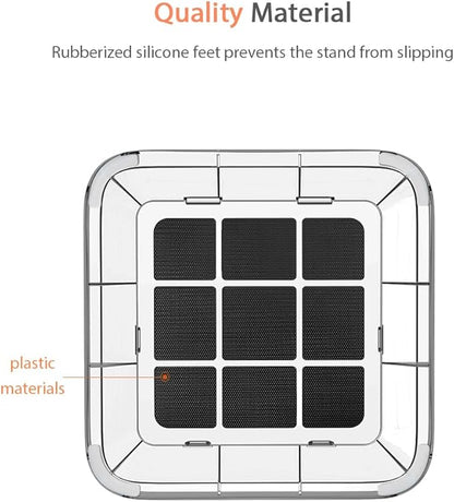 IFCASE Dust Purifier Replacement Filters Mesh for Desktop Dust/Air Filter Stand - 2pcs (Black)