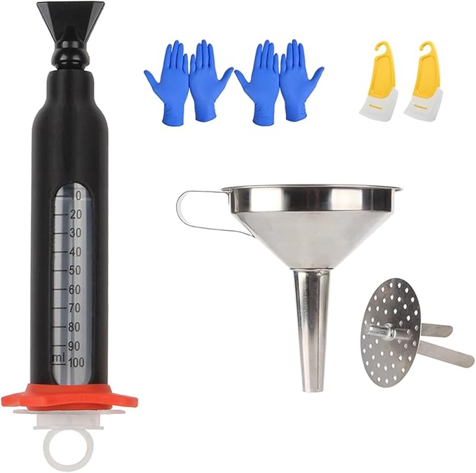 Manual DLP Curing Resin Recycler Resin Filter Funnel for Efficient Recycling &Filtration of Unused Resin in 3D Printing