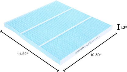 BOSCH 6053C HEPA Cabin Air Filter - Compatible with Select Nissan Altima, Maxima, Murano, Quest