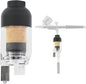 HUBEST Airbrush Filter in-Line Mini Air Filter Water Separator Water Trap Filter Oil Trap Separator Kit,Connects onto Airbrushes and Hoses with 1/8” Threads for Air Compressor G 1/8 Connector